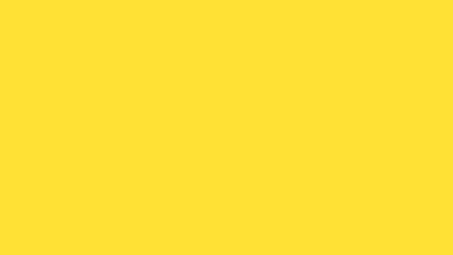 Banana yellow solid background