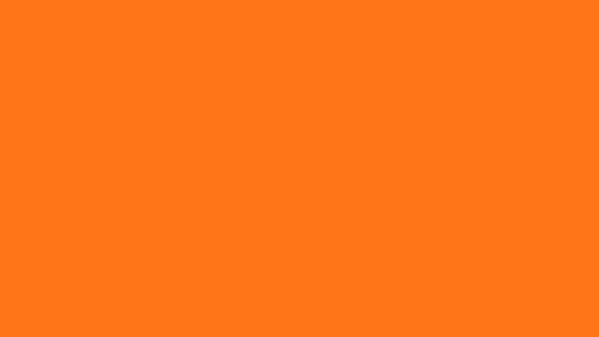 Pumpkin orange solid background
