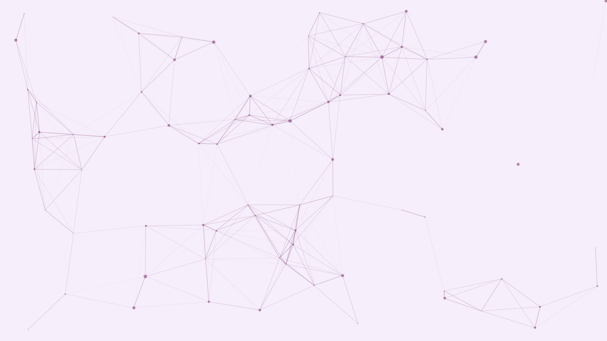 Haze purple particles background